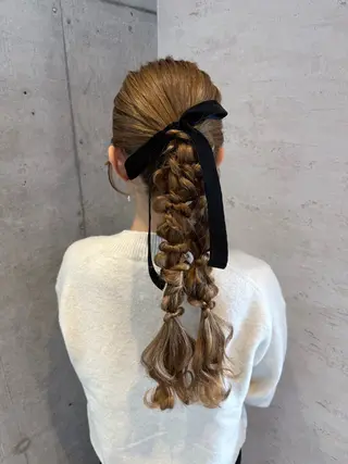 ヘアアレンジ 🎀ヘアセット/艶髪 /はやしほのか🎀のヘアスタイル