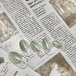 ネイル ⭐︎休業中の練習⭐︎ JNA認定講師髙橋のネイルデザイン