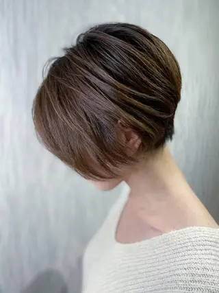 ショート カラー 神パーマ&ツヤ髪 黒田ダイのヘアスタイル