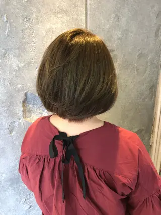 ショート 大久保 遥日のヘアスタイル