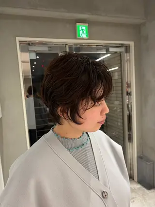 ショート 透明感カラー🪽 ゆうかのヘアスタイル