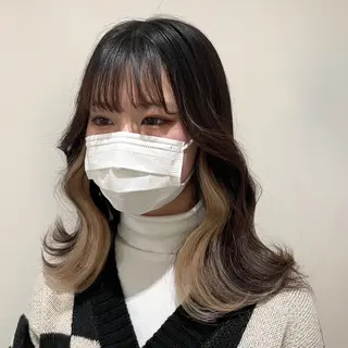 セミロング ヘアアレンジ カラーモデル募集中 ‎🤍AMANE🤍のヘアスタイル