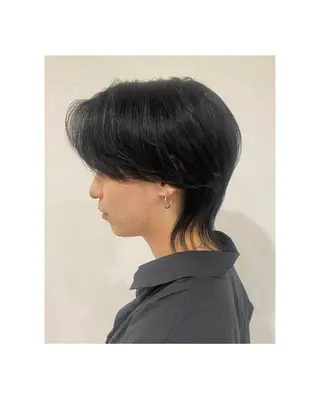 カラー メンズ 🎀レイヤーカット/ 艶カラー/ﾕｶ🎀のヘアスタイル