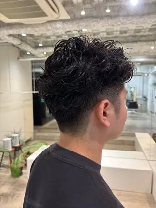 パーマ メンズ ANY/須田麻人 /パーマスタイルのヘアスタイル