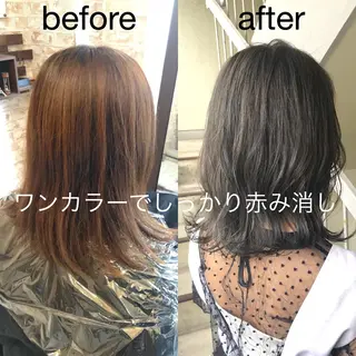 ミディアム カラー 【 DIPTH 】 代表コウキ🥇のヘアスタイル
