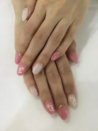 ネイル 💎🐰 saki. m 🐰💎のネイルデザイン