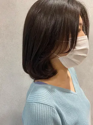 ショート カラー パーマ 韓国hair ·͜· watanabeのヘアスタイル