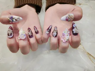 ロング カラー Babarla Nailのネイルデザイン