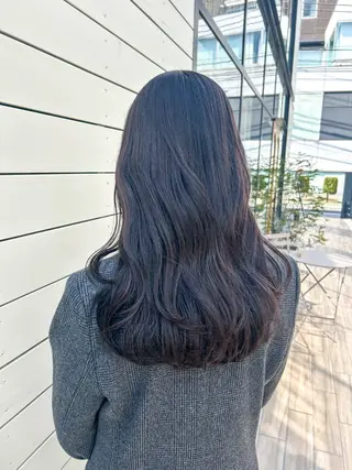 ロング カラー ヘアアレンジ yuka .のヘアスタイル