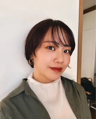 ショート 髪質改善/縮毛矯正/ 透明感カラーYUMAのヘアスタイル