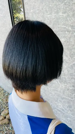 ショート カラー 縣空/LE-PLA BEAU Anteのヘアスタイル