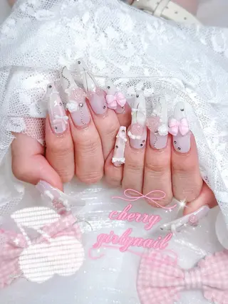 ネイル 🎀Mai 🎀5/27空✩.*のネイルデザイン