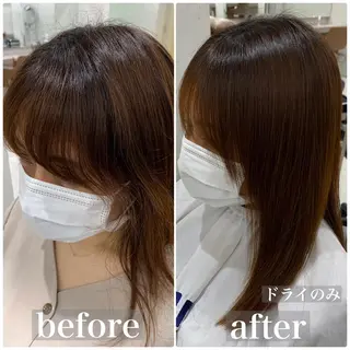 ミディアム 【縮毛矯正プロ講師】 島野 伊央汰のヘアスタイル