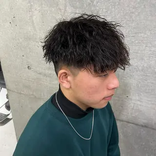 ショート パーマ メンズ 藤井優大 店舗異動しましたのその他イメージ