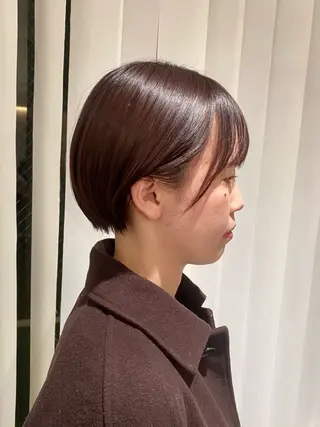 ショート sara/レイヤー /カラー【東日本橋】のヘアスタイル