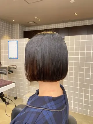 ショート カラー ヘアアレンジ Over hair_ misakiのヘアスタイル