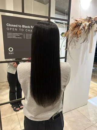 ロング カラー ルプラボウ せとくち ななのヘアスタイル