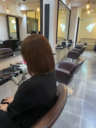 ミディアム Minato/メンズ 、レディースショートのヘアスタイル