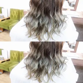 セミロング カラー 🟦髪質改善6年 💊YAMAMOTOのヘアスタイル
