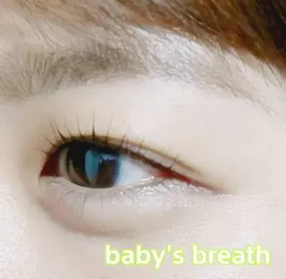 マツエク・マツパ baby's breathのマツエク・マツパデザイン