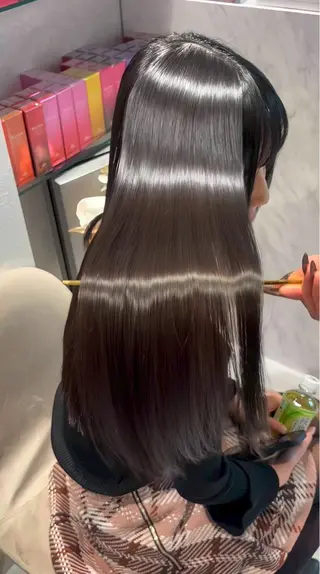 ロング ✨縮毛矯正特化✨️ /☀️若山竜生☀️のヘアスタイル