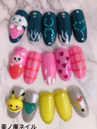 ネイル 美ノ庵ネイルサロン メトロポリタン前店のネイルデザイン