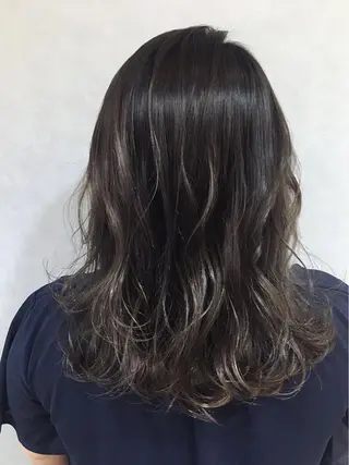 セミロング カラー 🌟高田 聖菜🌟のヘアスタイル