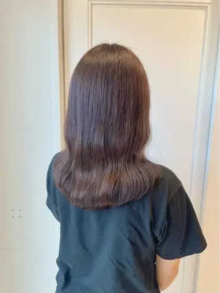 セミロング allum SAKURAのヘアスタイル