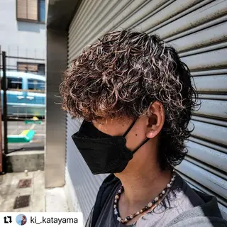 ミディアム カラー メンズ 🩷Eny terrace🩷のヘアスタイル