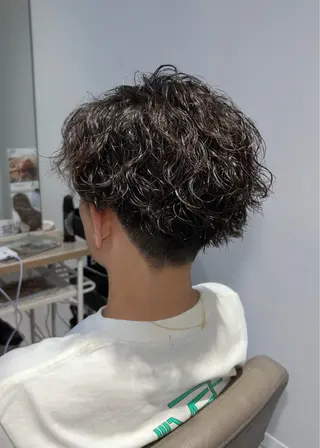 ショート メンズ レイヤーカット⛓ hina🩶のヘアスタイル