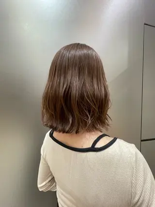 ショート OASIS AVEDA 立川所属・ストレート/カラー ゆづきのヘアスタイル