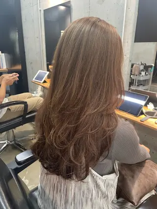 ロング カラー Lowha_ageo 💐Fuzukiのヘアスタイル