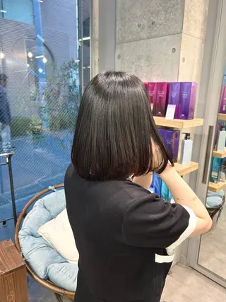 ミディアム SHIHO🌟/ 髪質改善カラーのヘアスタイル