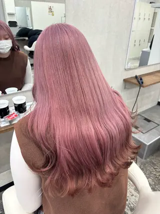 カラー 🌸ハイトーンカラー ゆずな 🌸のヘアスタイル