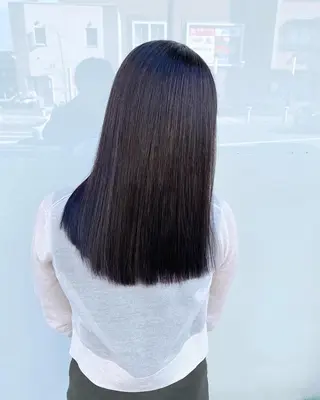 セミロング カラー パーマ 髪質改善専門💎💫 大滝真也のヘアスタイル