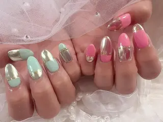 ネイル ミーネイル心斎橋 ☆NATSUKI☆のネイルデザイン