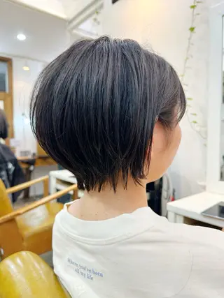 ショート 👑銀座ショート/ 絶壁補正/金子涼👑のヘアスタイル