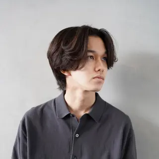 ショート パーマ メンズ 松下 友希 【fifth】のヘアスタイル