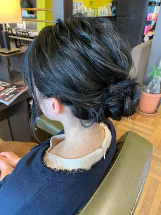 ヘアアレンジ 佐藤 ナルトのヘアスタイル