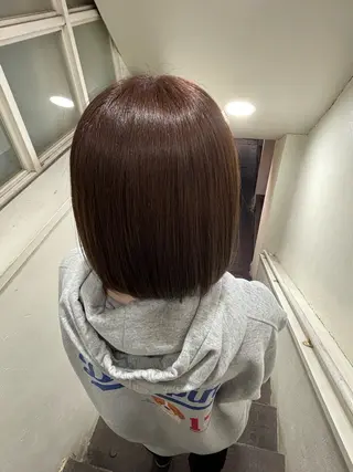 ミディアム カラー NOA/トレンドヘア ブリーチなし艶カラーのヘアスタイル
