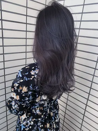 ロング カラー 坂井田 浩樹のヘアスタイル