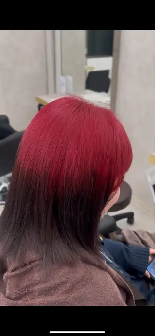 カラー HAIR＆MAKE EARTH  戸塚店所属・透明感デザインカラー /髙橋/白髪ぼかし可のヘアスタイル