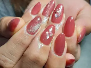 ネイル セミロング ネイリスト やましたのネイルデザイン