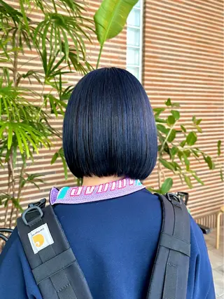 ミディアム カラー 熊本市東区 /Ririkaのヘアスタイル