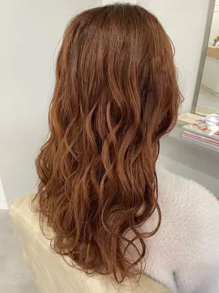 ロング ヘアアレンジ 平松 ともみのヘアスタイル