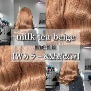 セミロング カラー ヘアアレンジ 韓国ヘア指名率 No. 1小堀京介のヘアスタイル