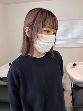 ミディアム カラー トレンドヘア◎ 店長 清原佑太のヘアスタイル