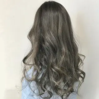 ロング カラー パーマ ヘアアレンジ 縮毛矯正/美髪 髪質改善/石田幸輔のヘアスタイル