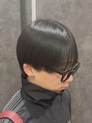 ショート メンズ 札幌大通/メンズ/ 縮毛矯正•髪質改善のヘアスタイル