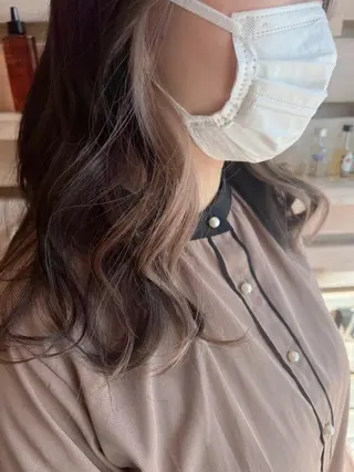 ロング 🌷透明感カラー🌷 内田零菜のヘアスタイル